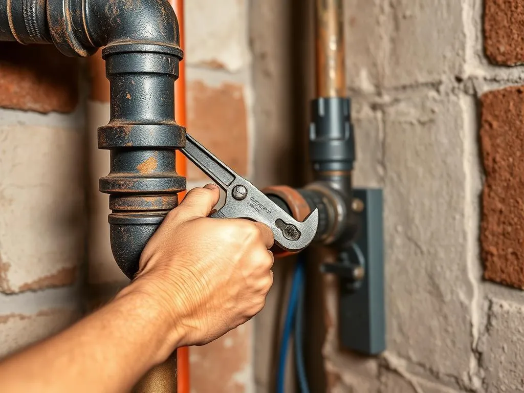 Gas line replacement