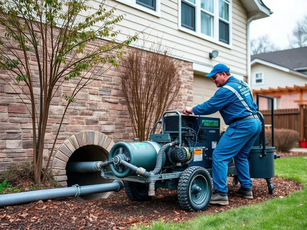 Main Sewer Line Cleaning
