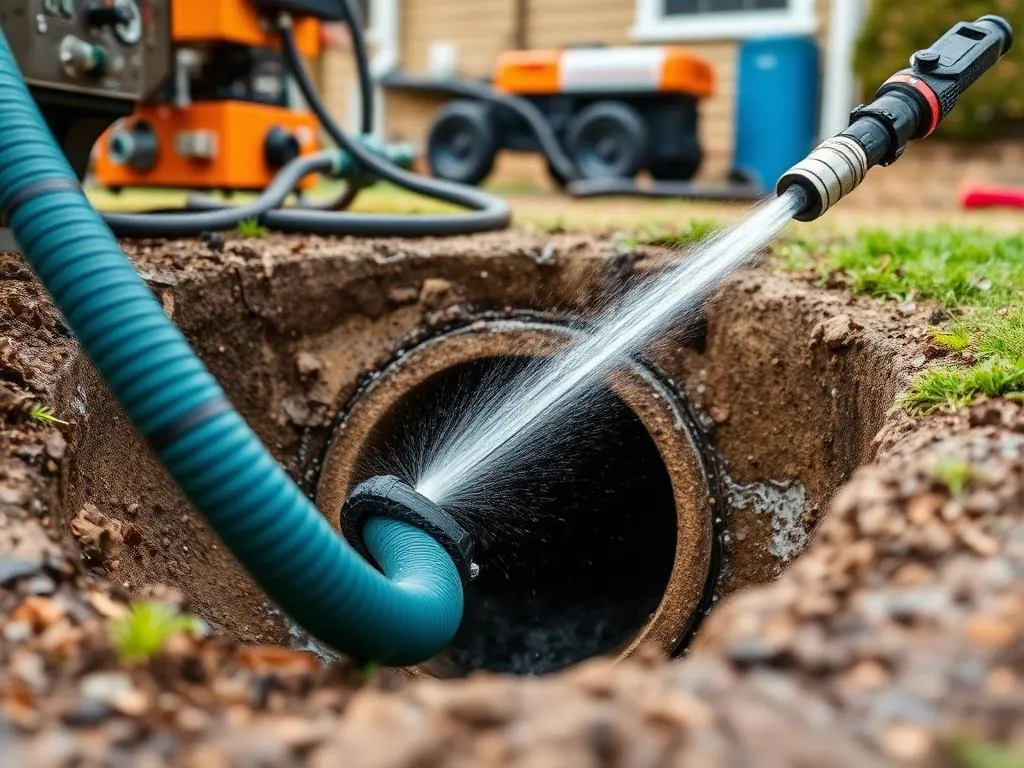 Sewer Line Jetting